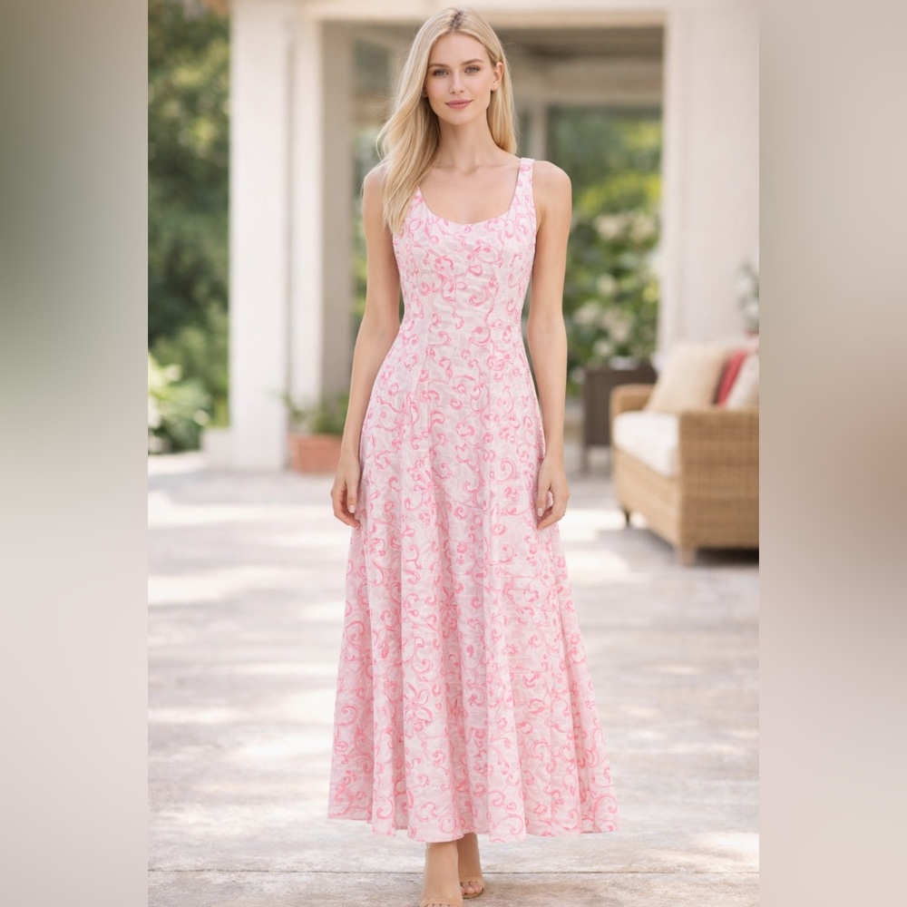 Lilly Pulitzer Maxi Dress Size 14‎ New With Tags Gorgeous #2195